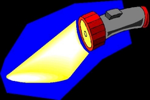 Image from Print Artist Platinum software, version 23, Bonus Graphics CD. missing: ../jpgs/4-images-print-drawings/FLASHLIGHT 18.jpg
